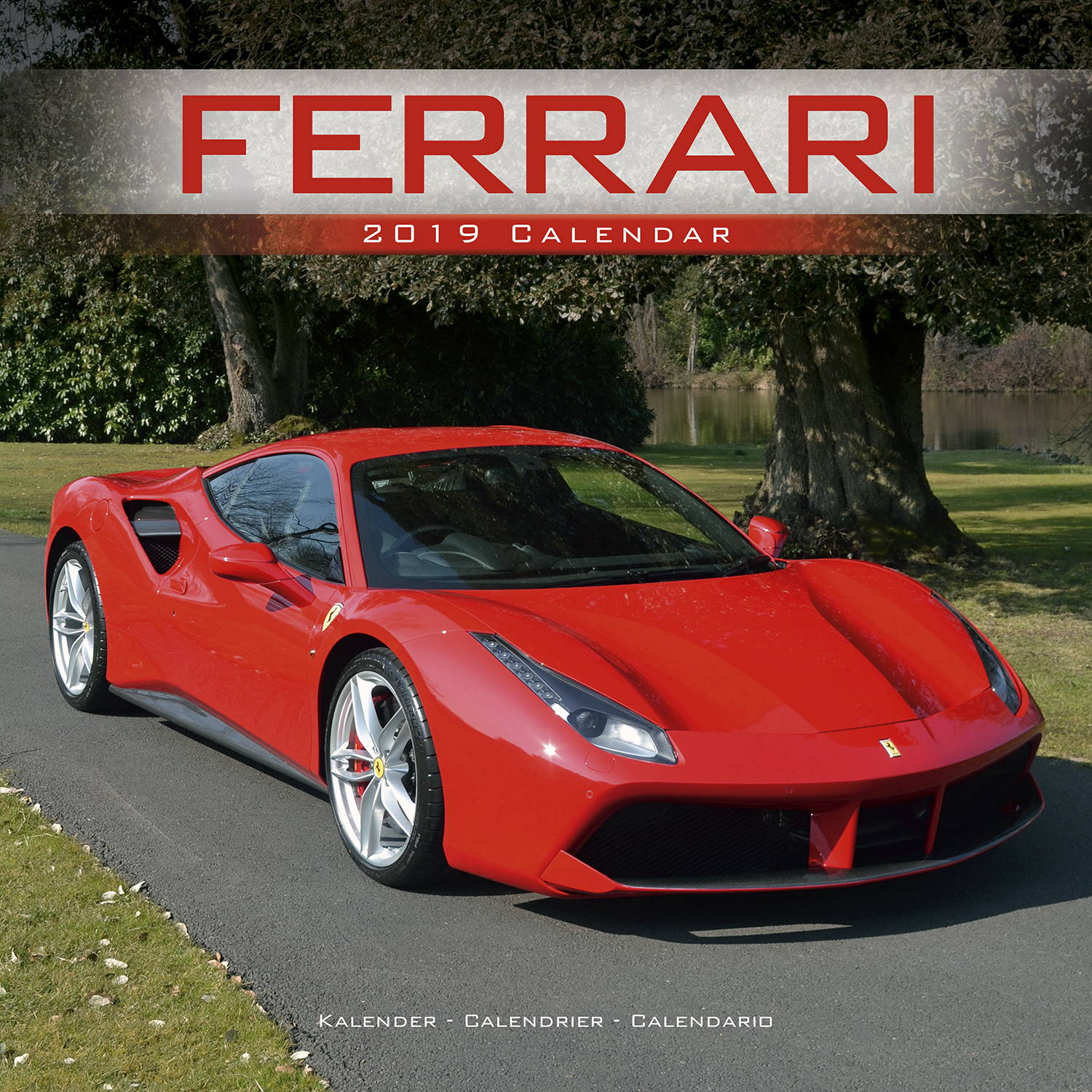 Ferrari Calendar, Vehicle Calendars MegaCalendars